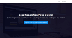 Desktop Screenshot of leadpage.com