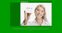Desktop Screenshot of leadpage.net